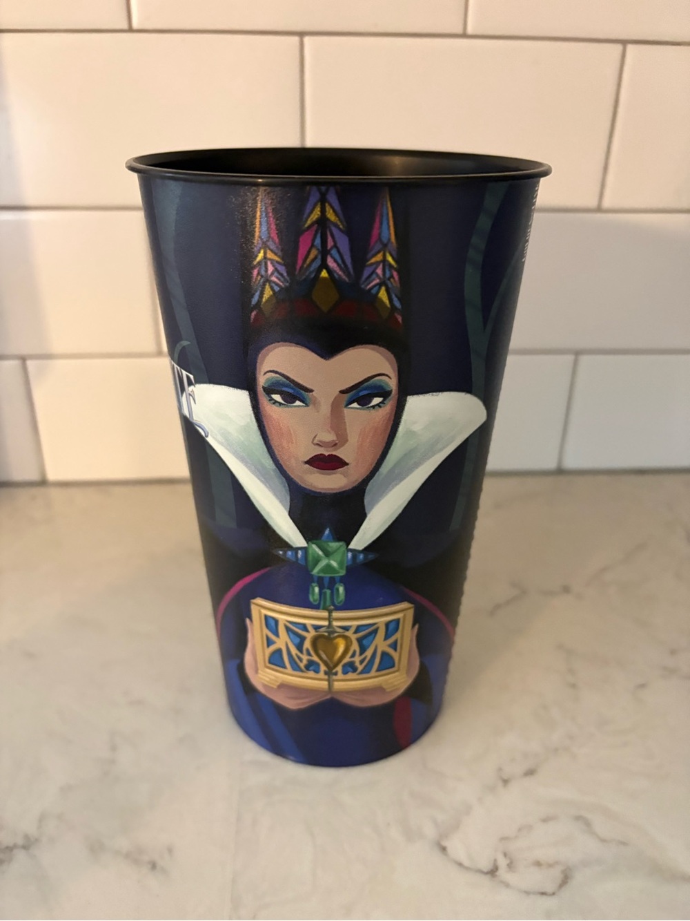 Disney Snow White & Evil Queen Plastic Collector Cup | Movie Theater Cup